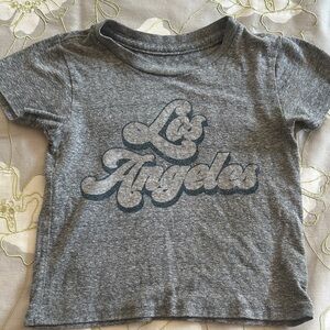 Tiny Whales Los Angeles Kids T-Shirt- Size 3